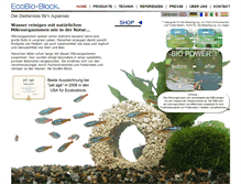 Tablet Screenshot of ecobioblock.eu